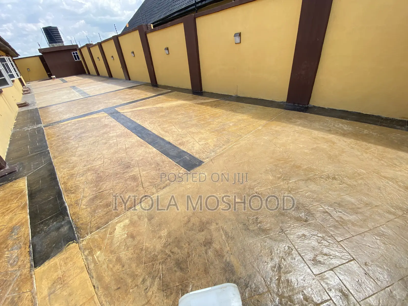 Decorative Stamped Floor