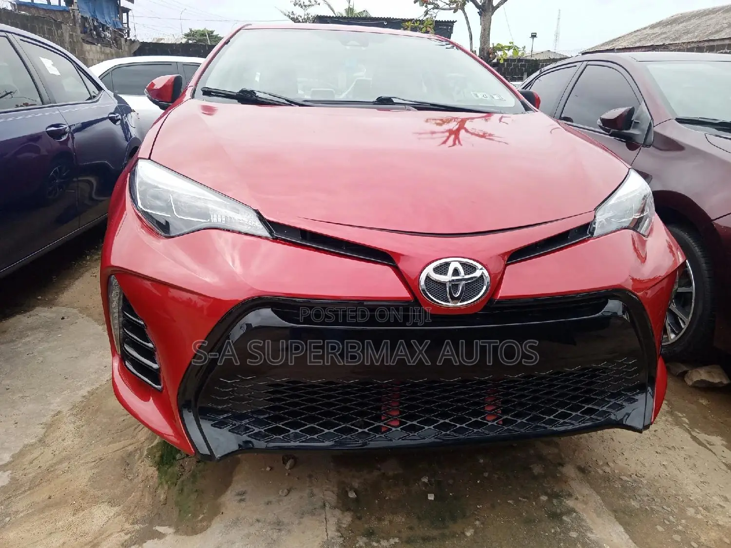 Toyota Corolla 2017 Red