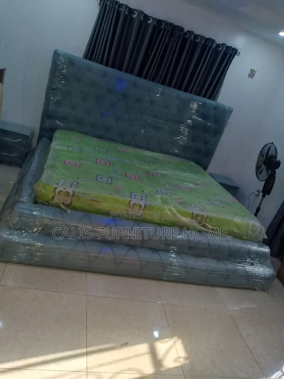 6ft X 6ft Bedframe (Gray Color)