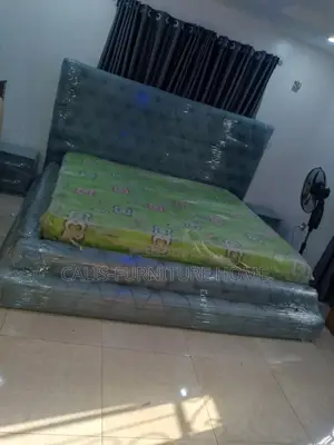 6ft X 6ft Bedframe (Gray Color)