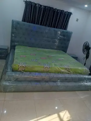 6ft X 6ft Bedframe (Gray Color)