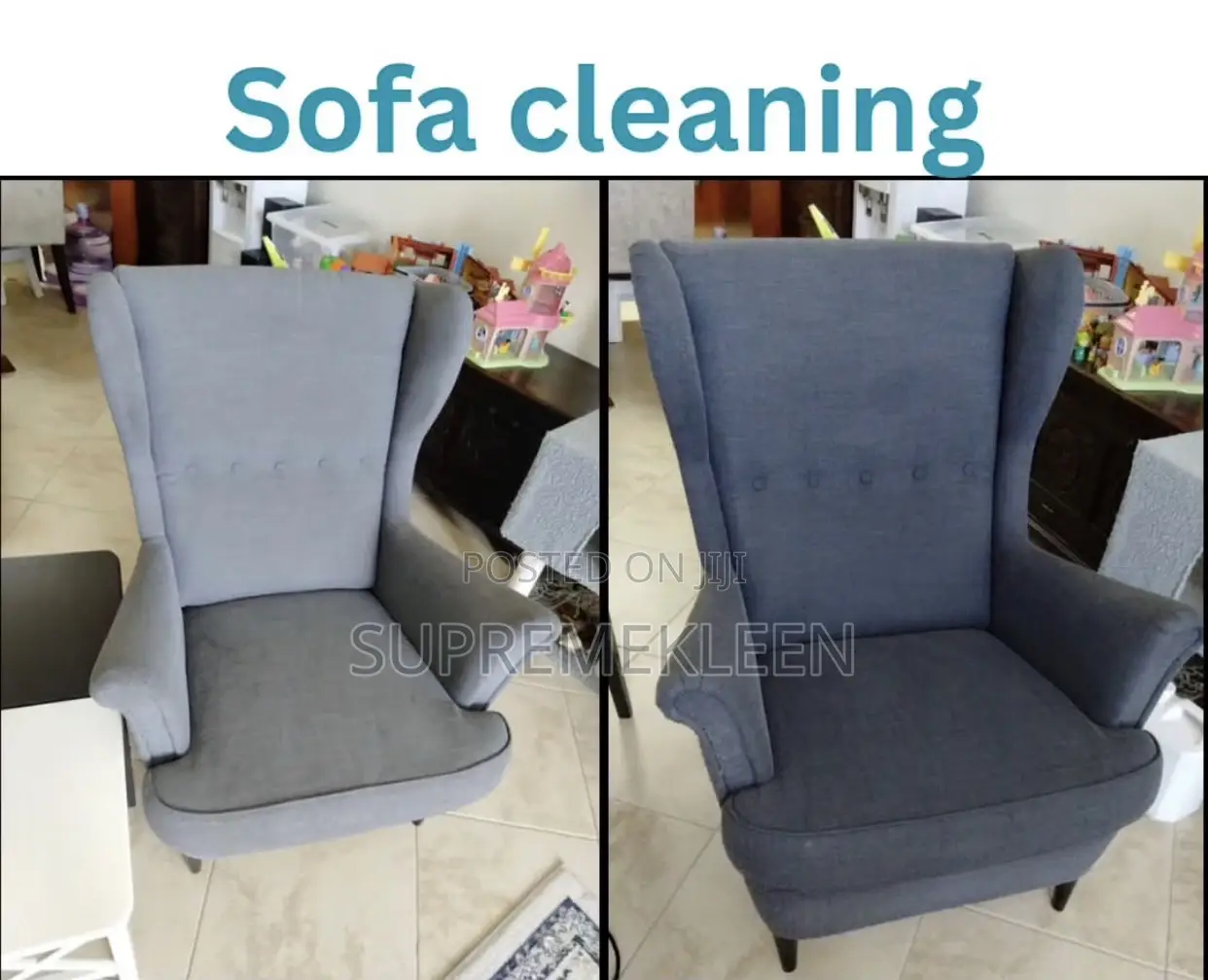 Sofa Stain Removal Shampoo Service