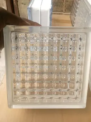 White Glass Block