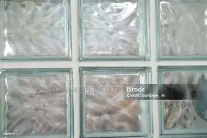 White Glass Block