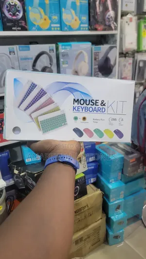 Mouse Keyboard Kit Power Key Slid the Switch to ON or Off