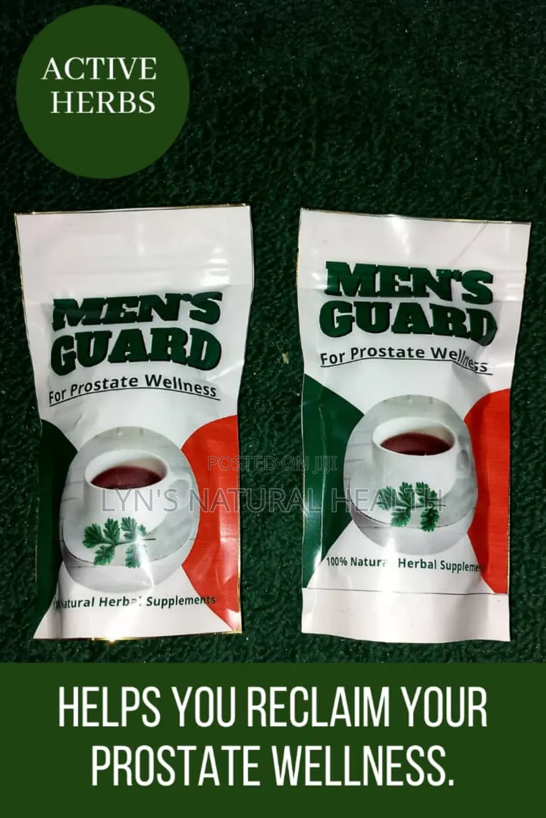 Men's Guard: For Prostate Wellness (100% Herbal Solution)