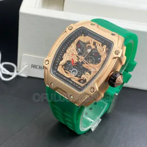 Richardmile Rubber Strap Wristwatch
