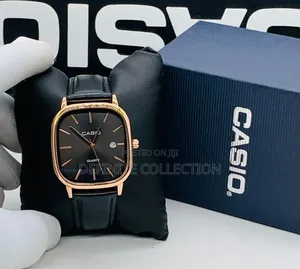CASIO Leather Wristwatch