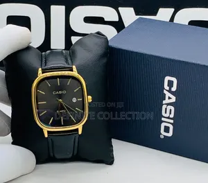 CASIO Leather Wristwatch