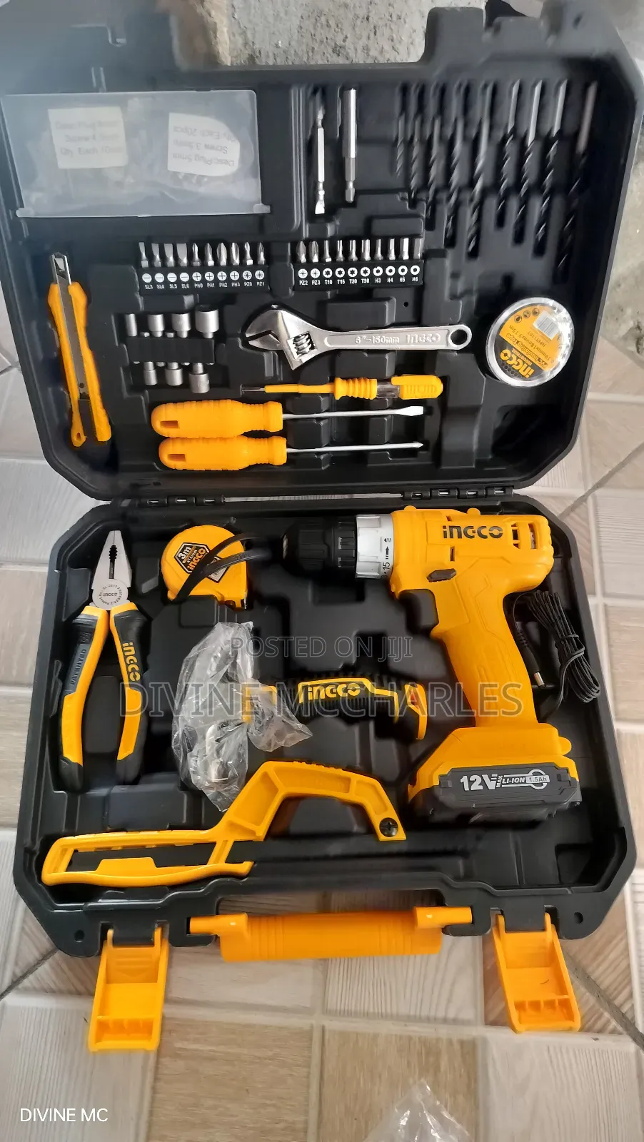 128pcs Ingco Tools Set