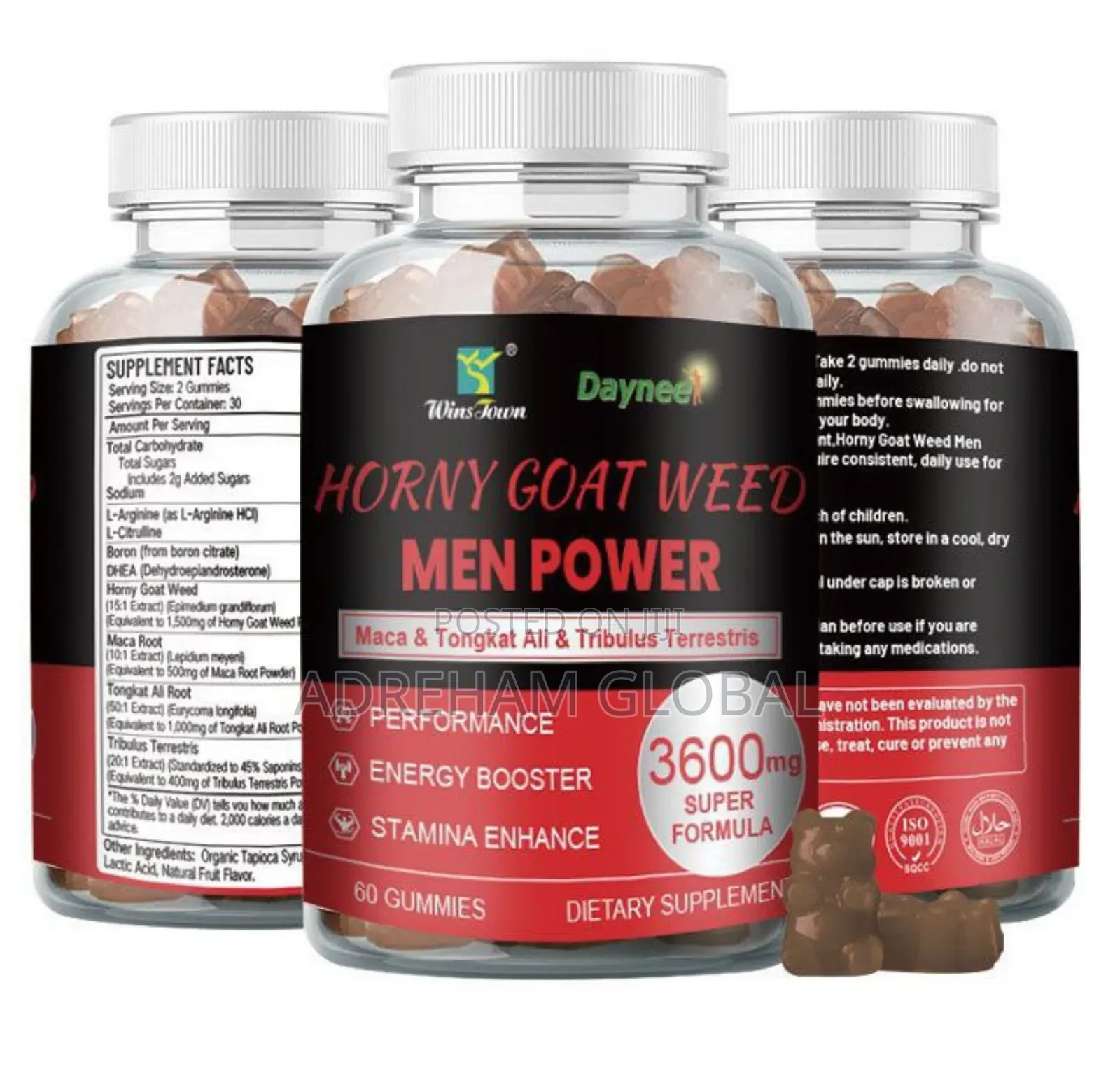 Horny Goat Weed Man Power Gummies