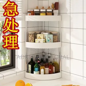 3 Layers Multi Functional Corner Kitchen Storage Rack