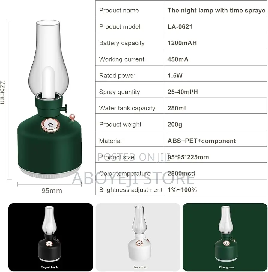 Lamp Air USB Rechargeable Wireless Diffuser