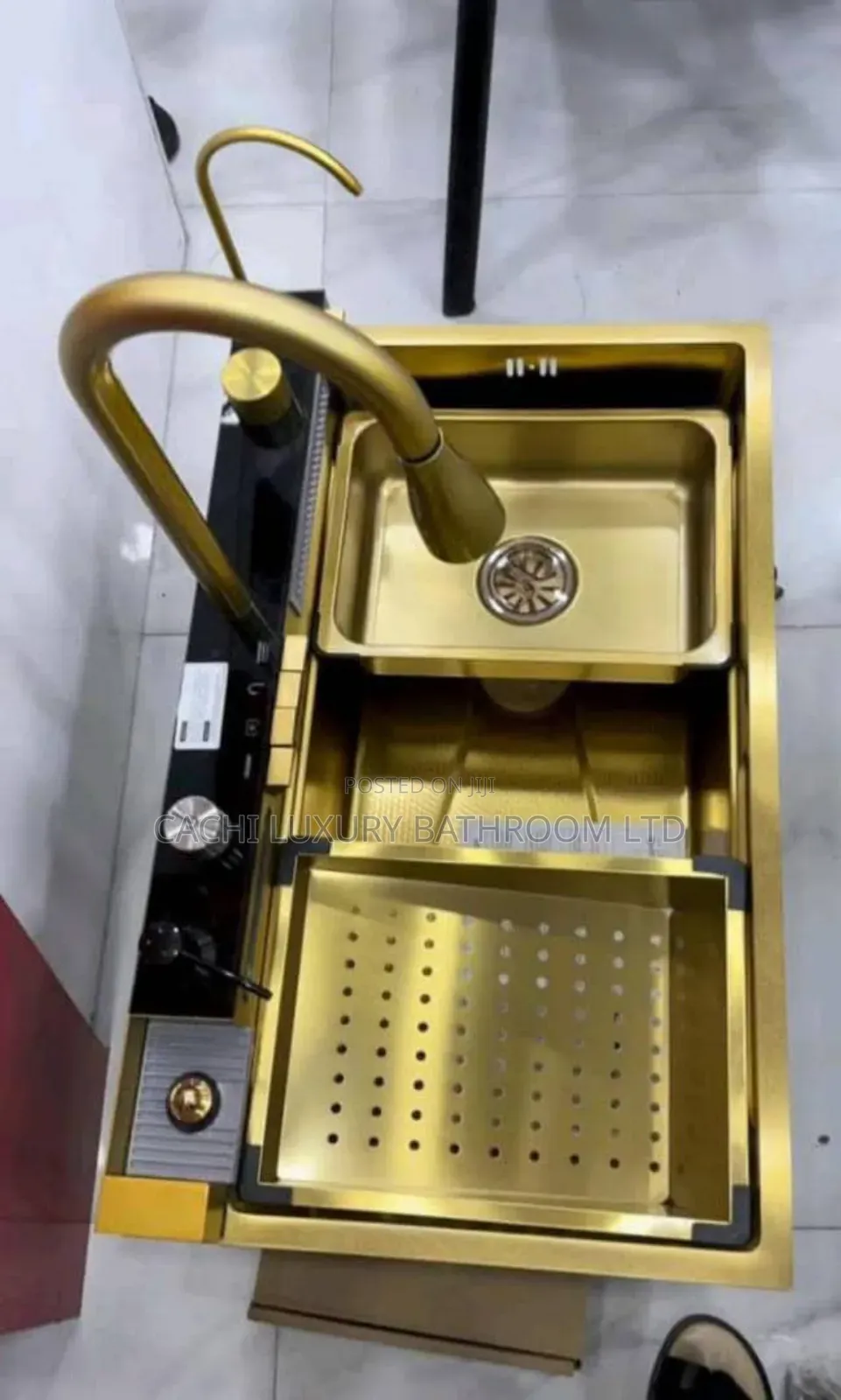 Gold Digital Kitchen Sink
