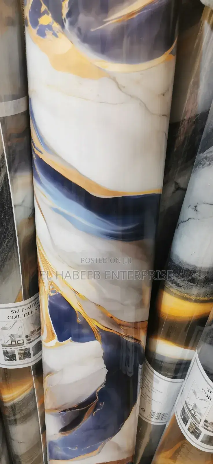 Marble Stickers Roll