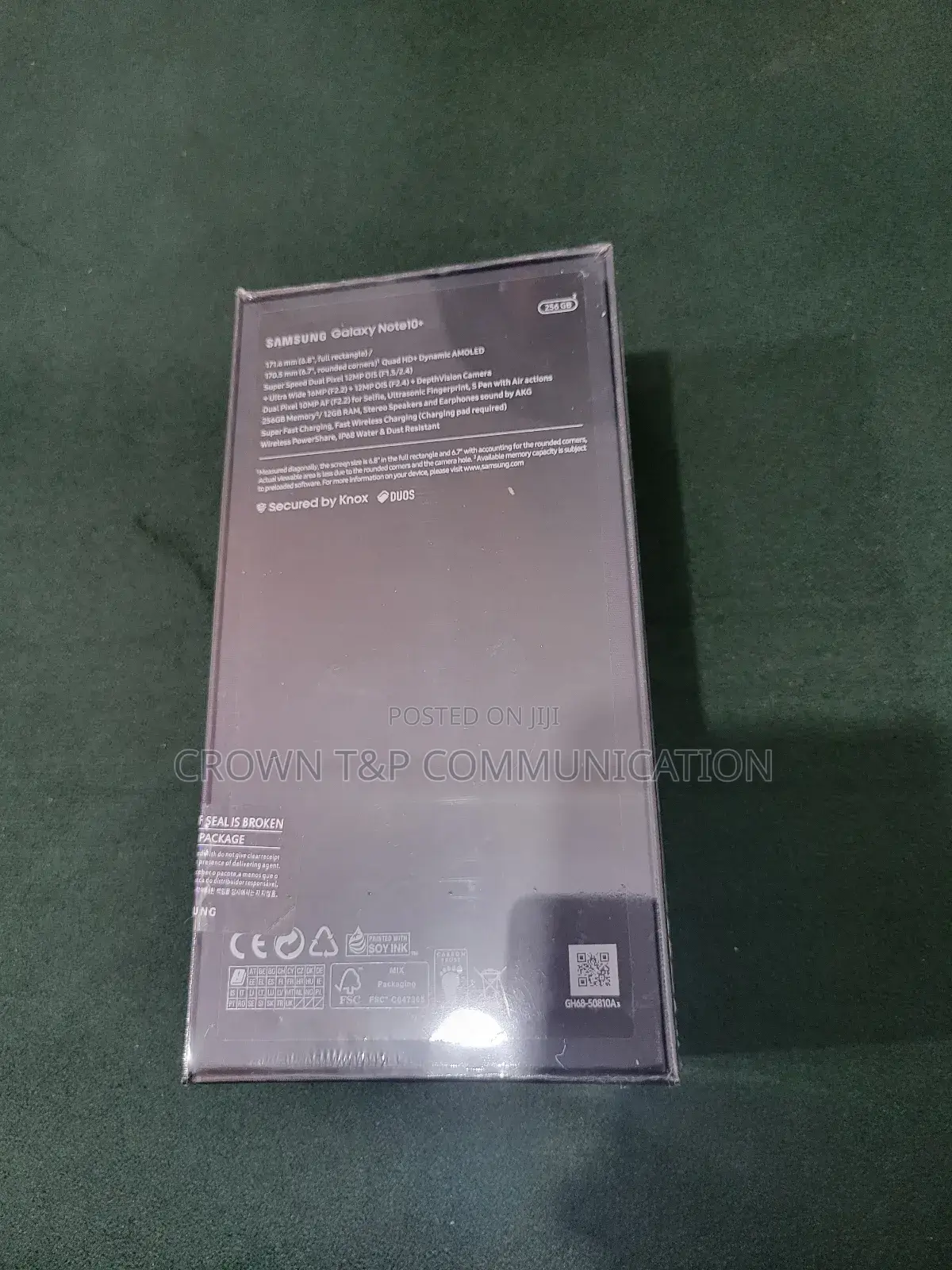 New Samsung Galaxy Note10+ 256 GB