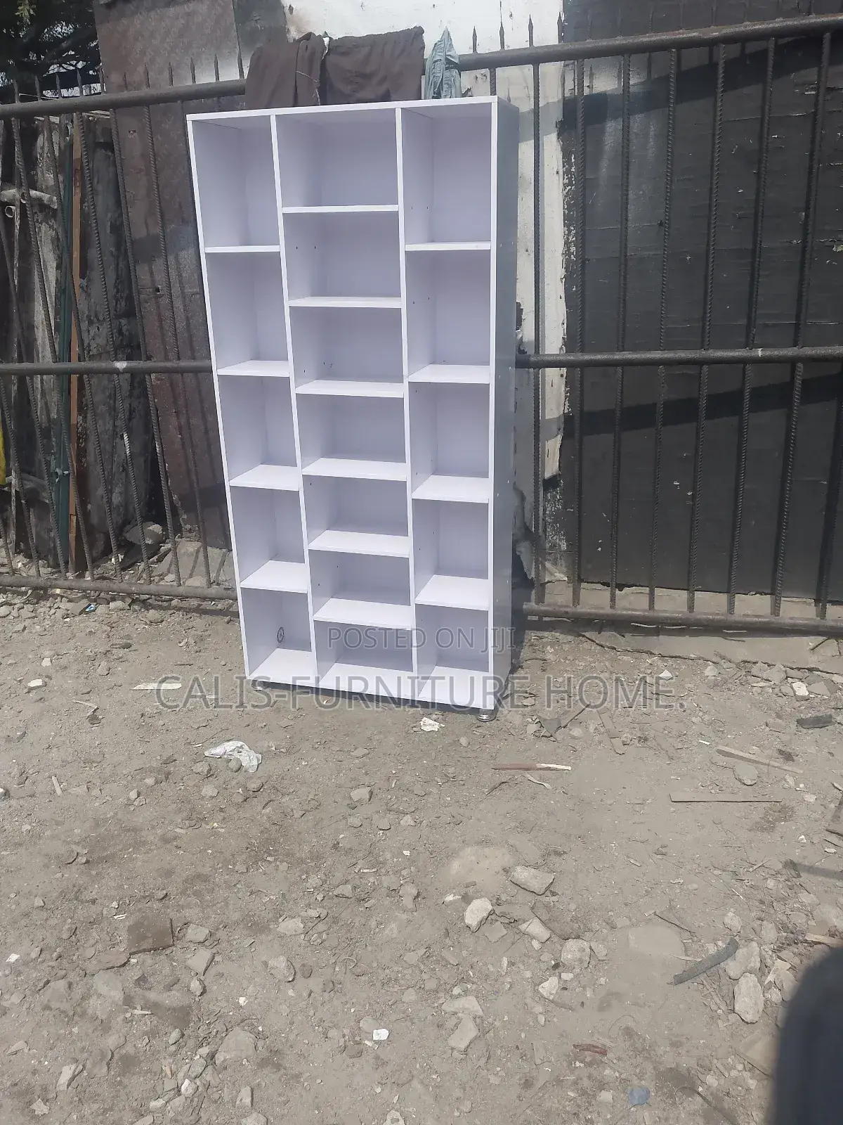 6ft X 3ft Shoe Rack (White Color)