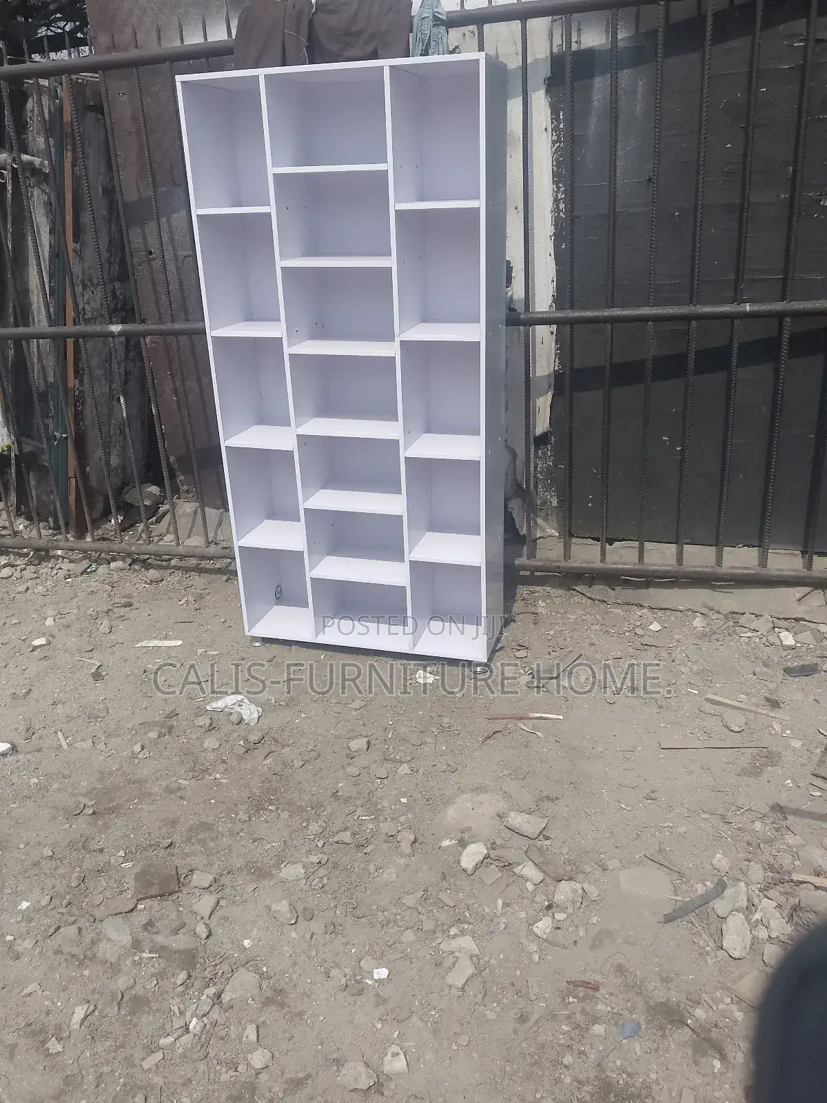 6ft X 3ft Shoe Rack (White Color)