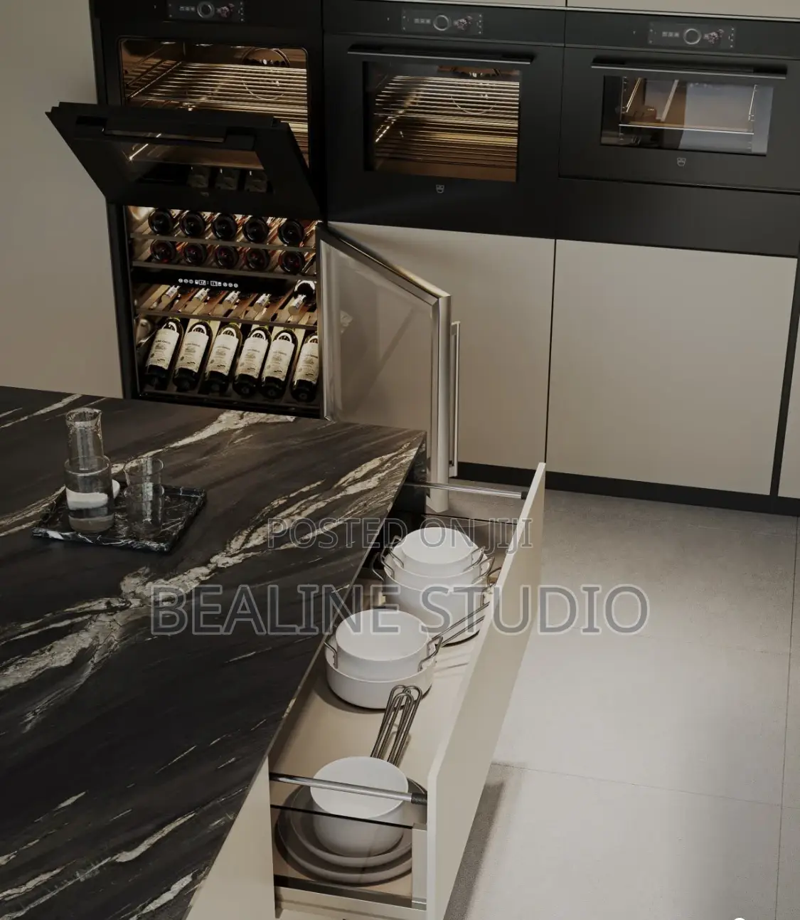 Best Interior Design Concept 2025,Kitchen Interior.