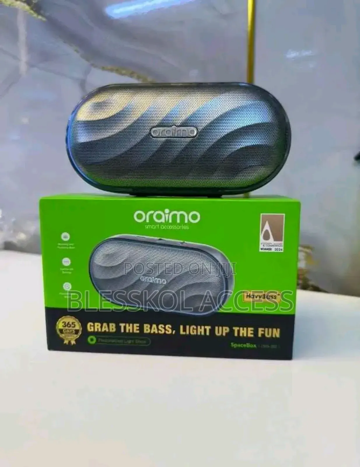 Oraimo Spacebox 8w Fm Wireless Speaker