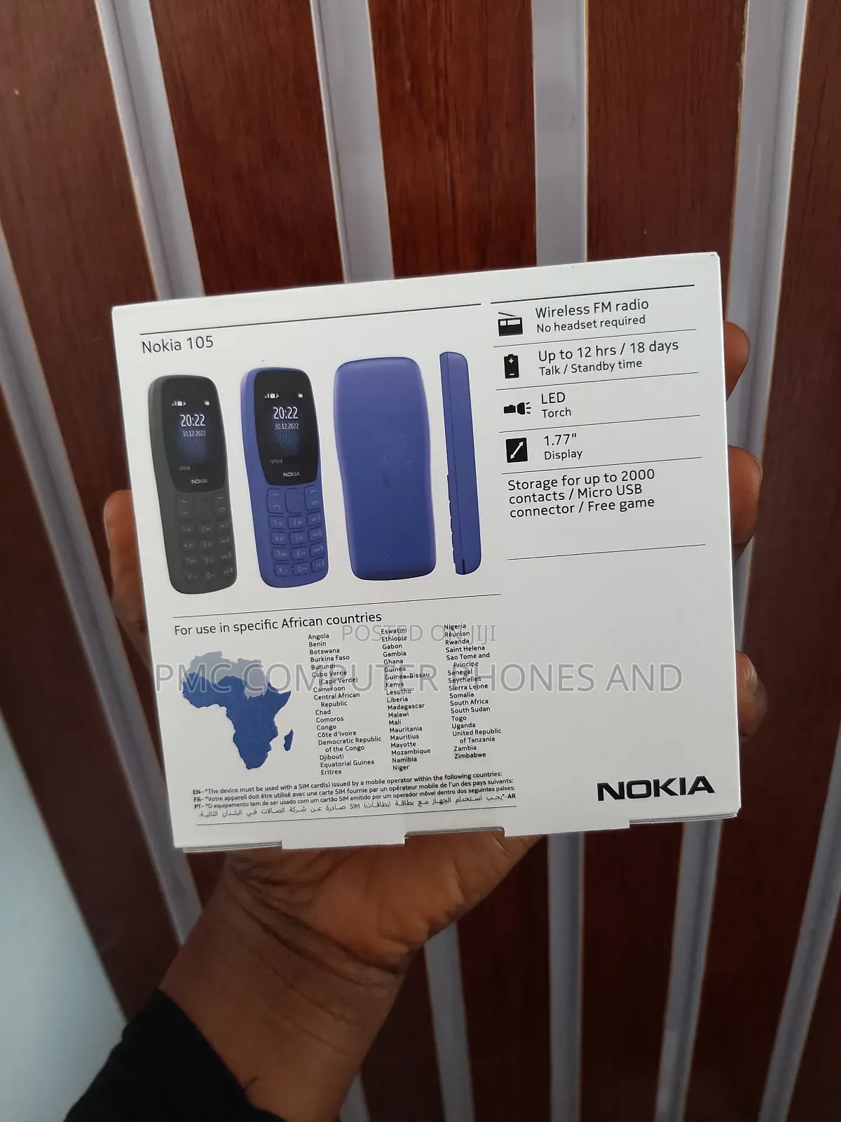 New Nokia 105 Black