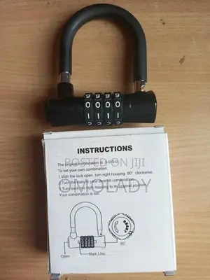 4 Dial Digit Number Combination Password Lock