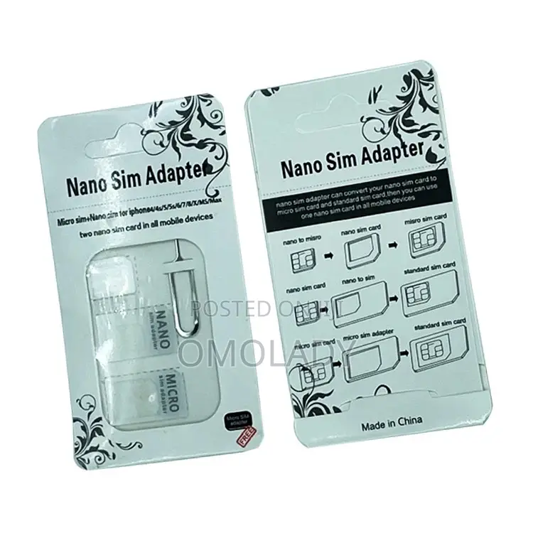 Micro + Nano Sim Adapter