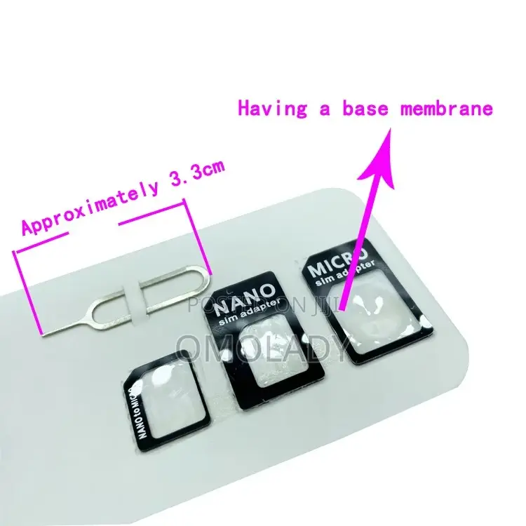 Micro + Nano Sim Adapter