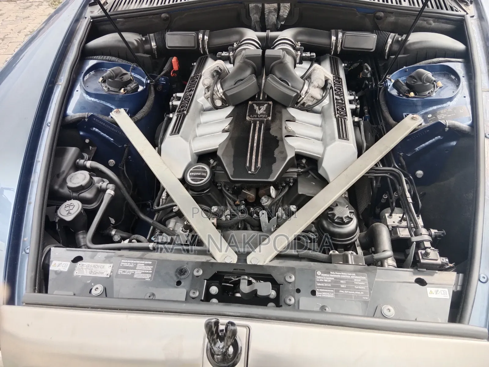 Rolls-Royce Phantom Drophead Coupe 2013 Blue