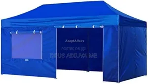 10 by 15 Feet Foldable Canopy Gazebo Tent With Side Covers