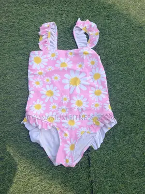 Girl Flowered Swim Wear