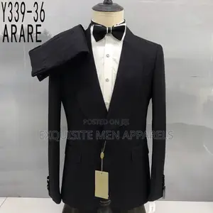 Quality 2pcs Tuxedo Slim Fit Suit for Men Wears