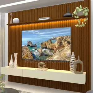 TV Console Wall Design
