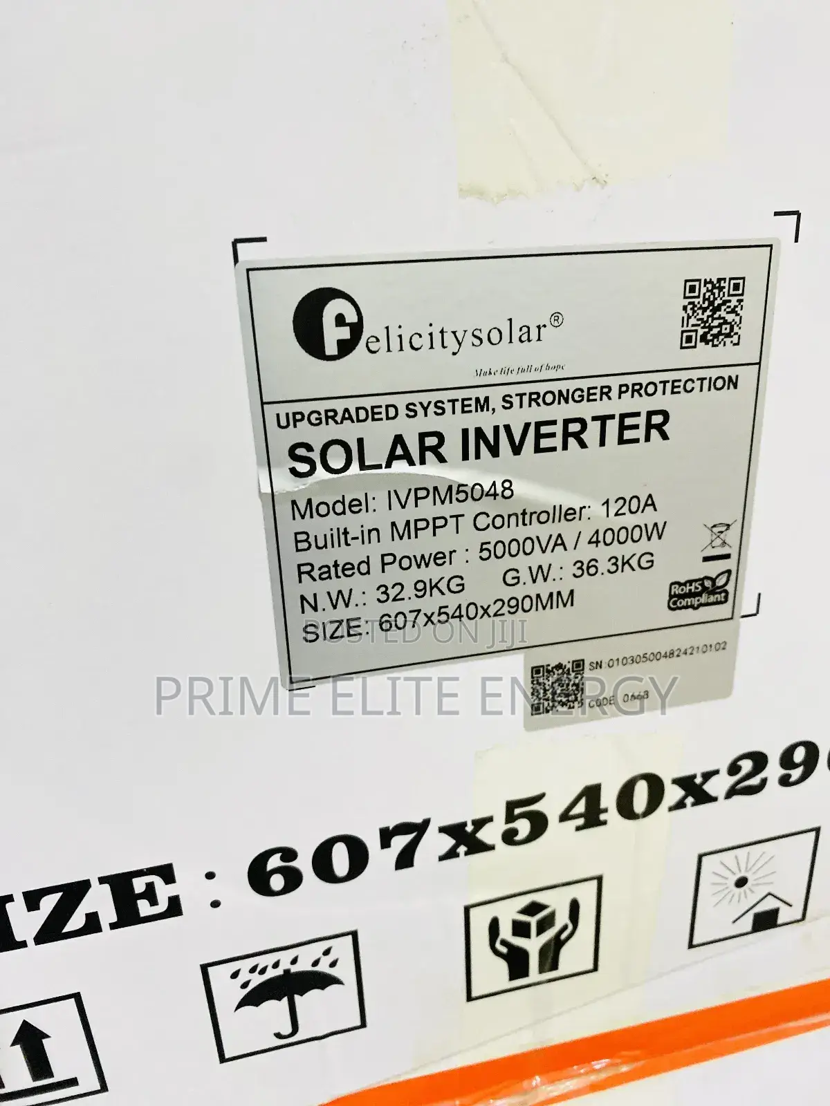5kva Felicity Solar Inverter (IVPM) 48V