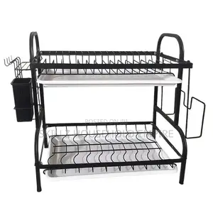 2 Tiers Plate Rack
