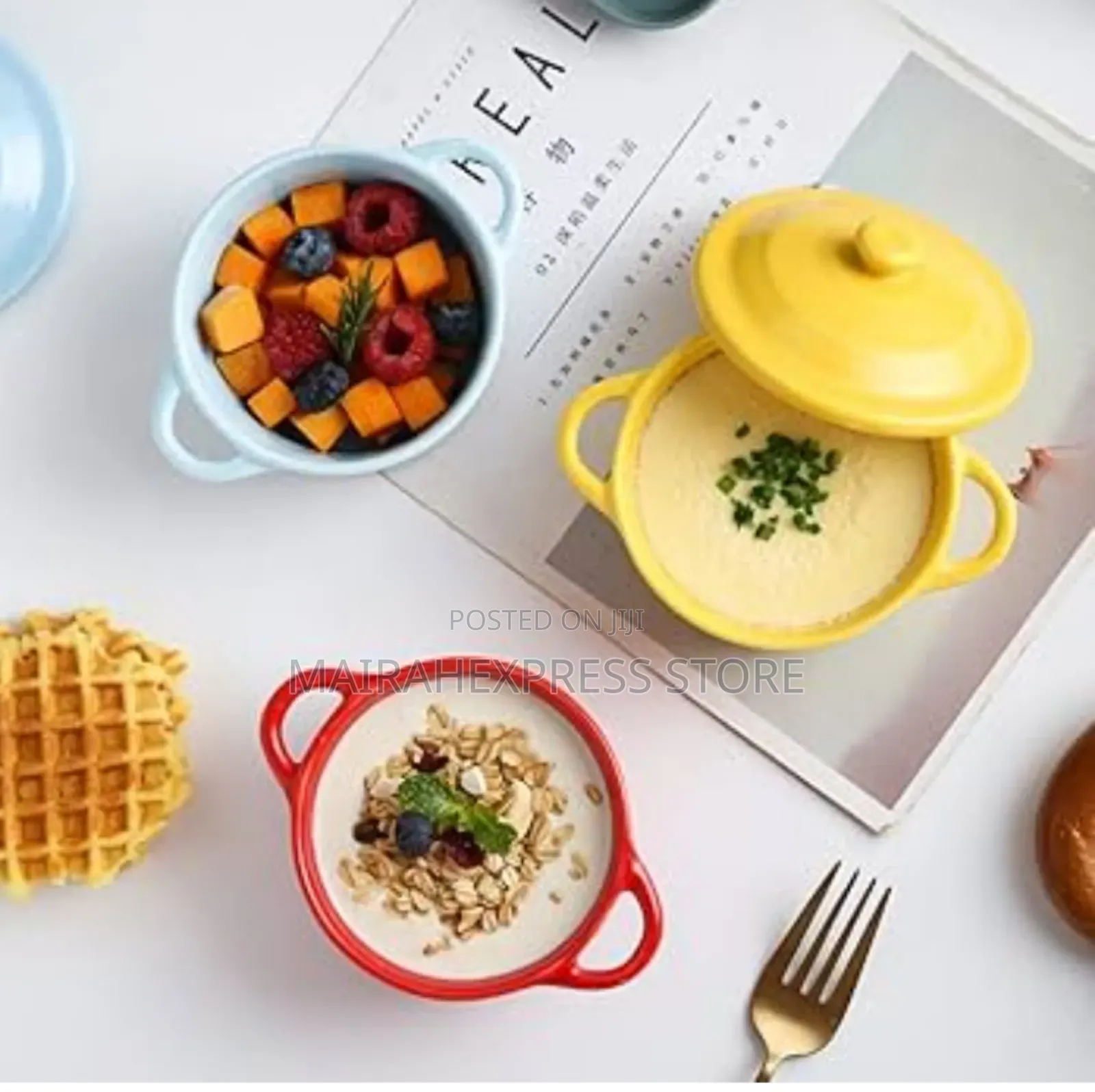 Mini Ceramic Bowl With Lid
