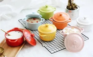 Mini Ceramic Bowl With Lid