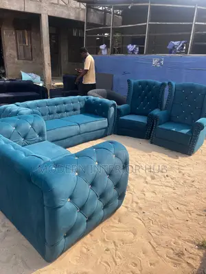 Button Sofa Set