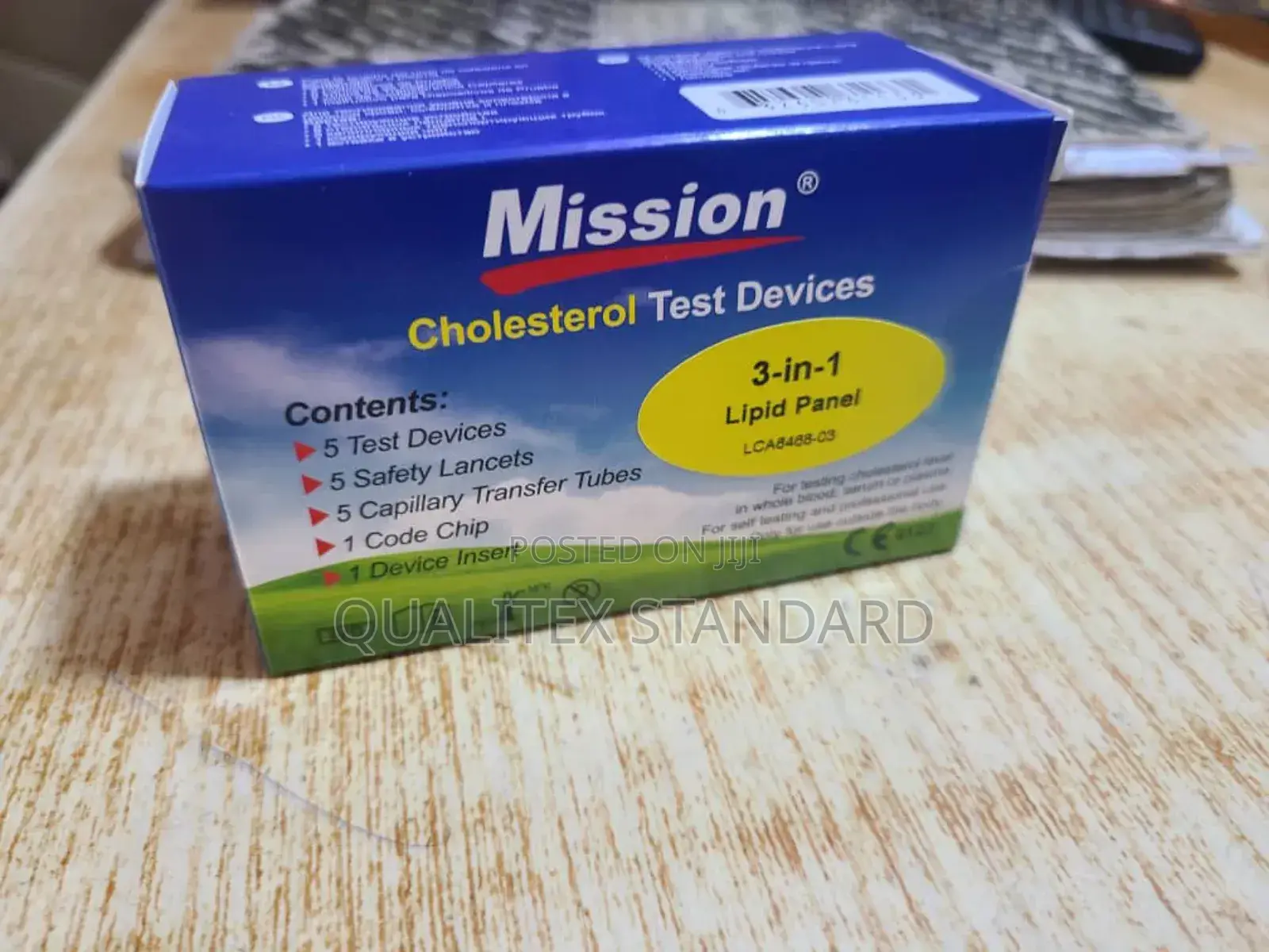 Mission Cholesterol Test Device