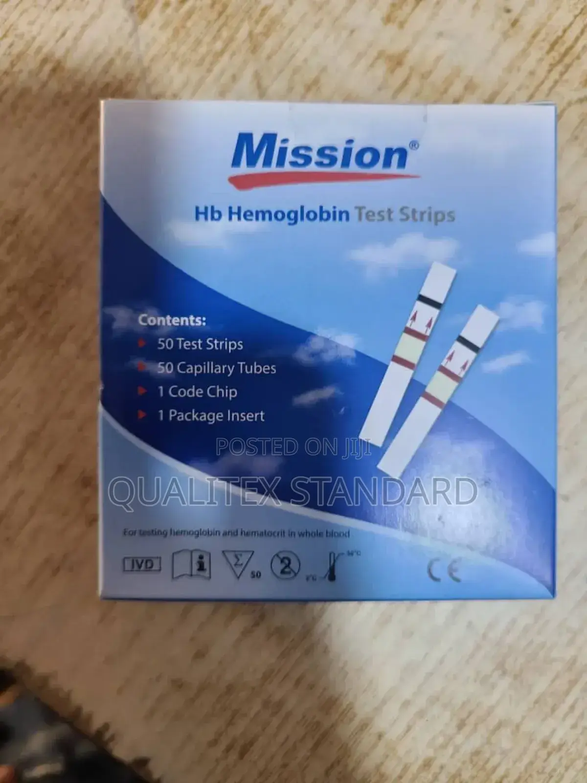 Mission Hemoglobin Test Strip