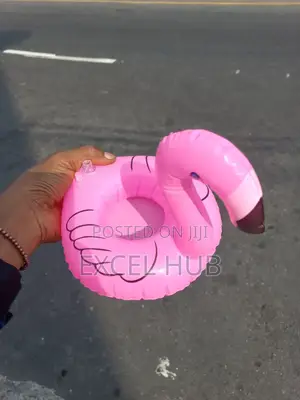 Flamingo Design Cup Holder Beach/Pool