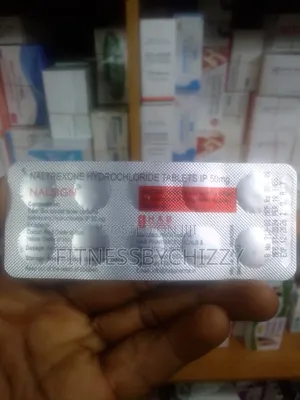 Naltrexone Hydrochloride 50mg X 10 Tàblets
