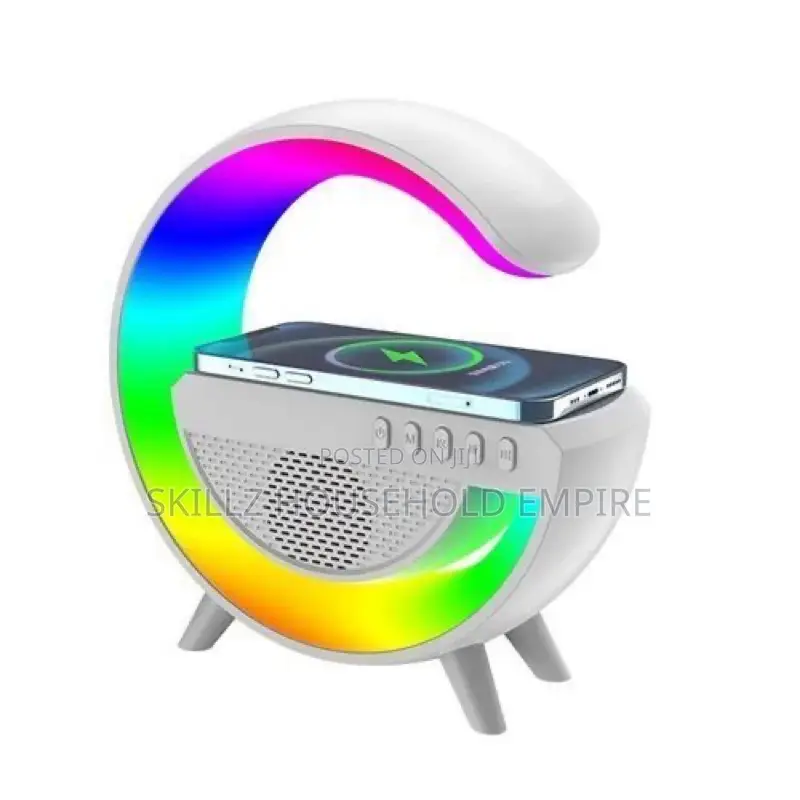 Led Wireless Charger+ Bluetooth Speaker