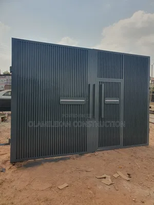 14feet Strip Design Bi-Parting Swing Gate.