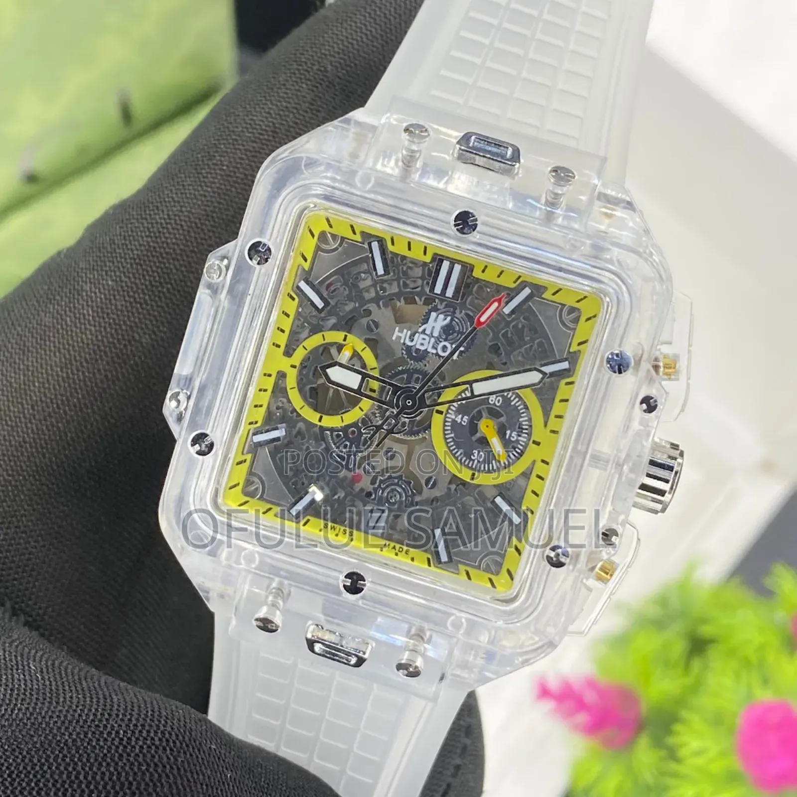 Hublot Transparent Automatic Wristwatch