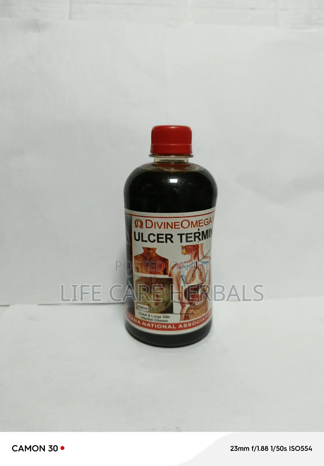 Ulcer Terminator Herbal Liquid Divine Omega