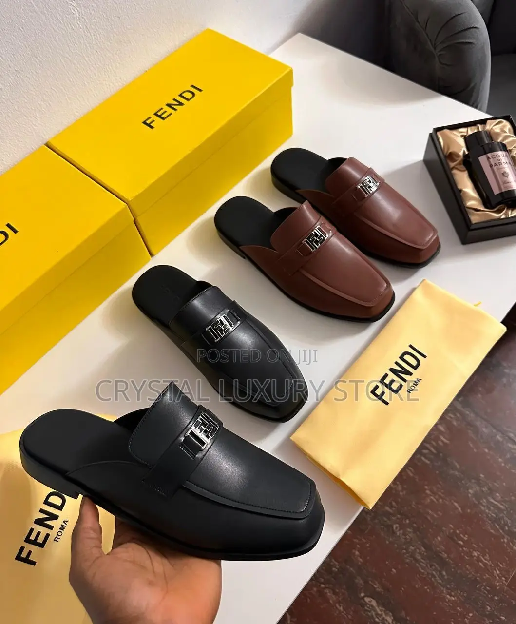 Fendi Quality Luxury Men Half Shoe