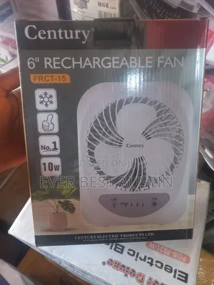 Century 6inches Table Rechargeable Fan