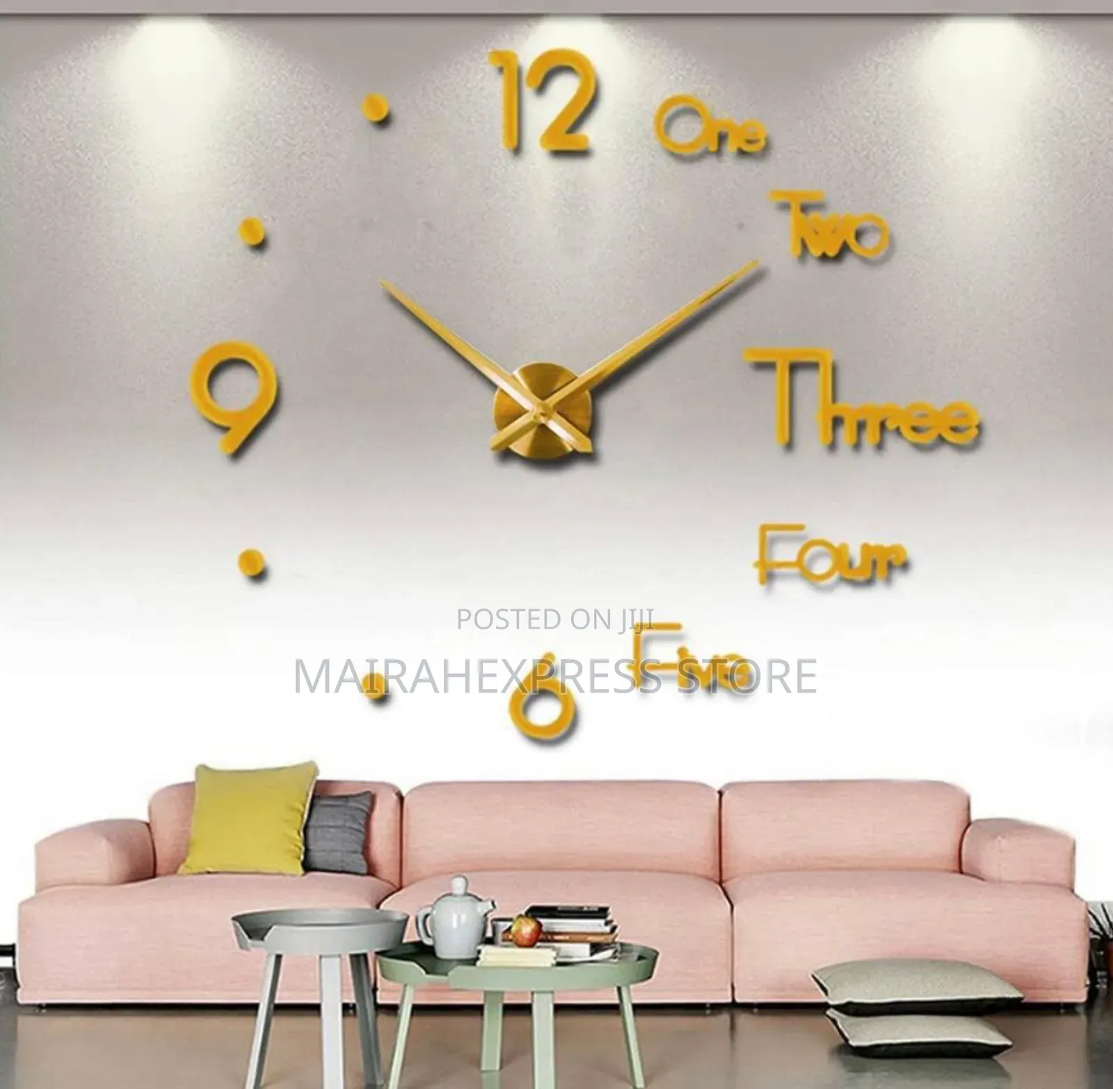 3D DIY Wall Decorative Clock
