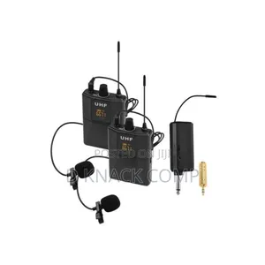 Body-Pack Transmitter and Receiver UHF Wireless Microphone